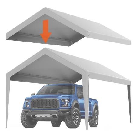 Automobilio pavėsinės keitinė uždanga 6100 x 3040 mm0