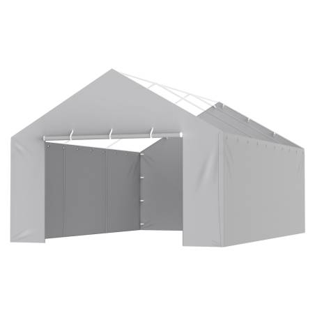 Automobilio stoginės keitimo sienelė 4 x 6 m0