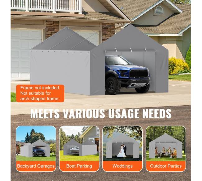 Automobilio stoginės keitimo sienelė 4 x 6 m6