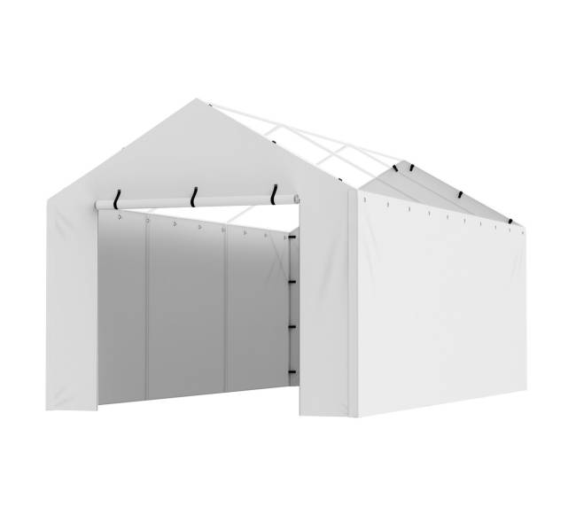 Automobilio pastogės uždangalo sienelė 3 x 6 m0