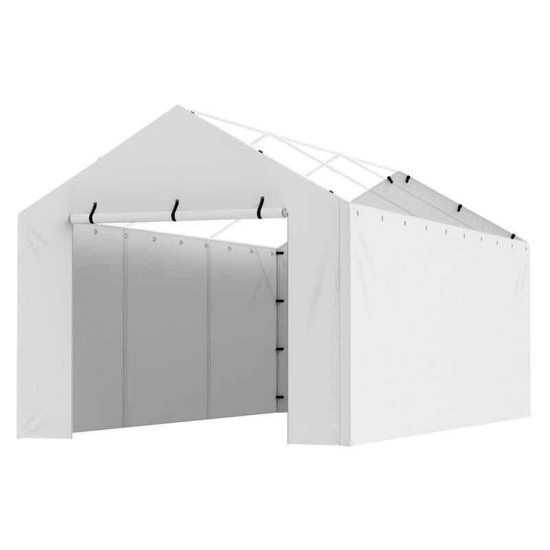 Automobilio pastogės uždangalo sienelė 3 x 6 m0