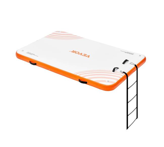 Pripučiama plūduriuojanti platforma 2,43 x 1,52 m0