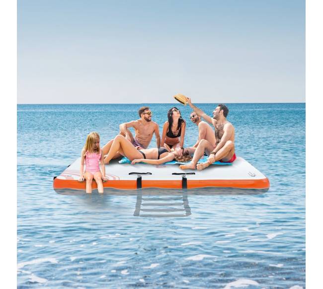 Pripučiama plūduriuojanti platforma 2,43 x 1,52 m7