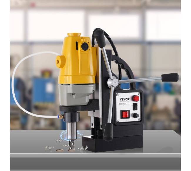 1100 W magnetinė gręžimo staklės su HSS priemonėmis6