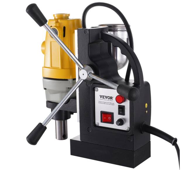 1100 W magnetinė gręžimo staklės su HSS priemonėmis7