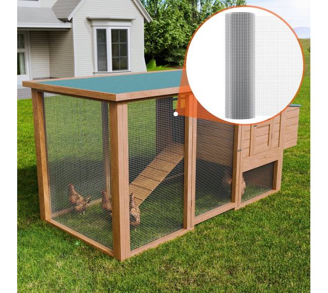 Cinkuota vielos tinklas 915mm x 30.48m kiemams7