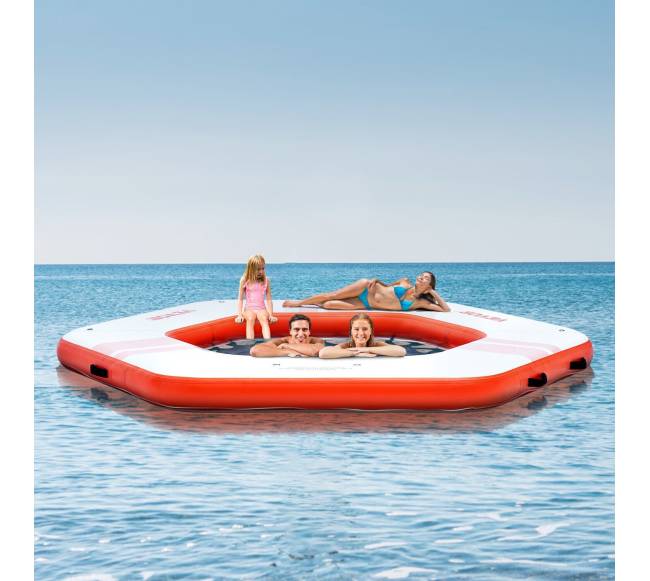 Pripučiama plaukiojanti platforma su batutu7