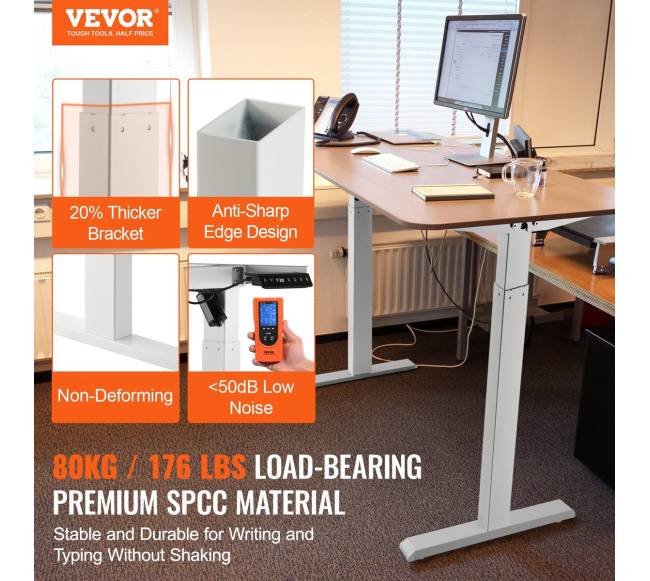 Elektrinis reguliuojamas darbastalis 70-117 cm1