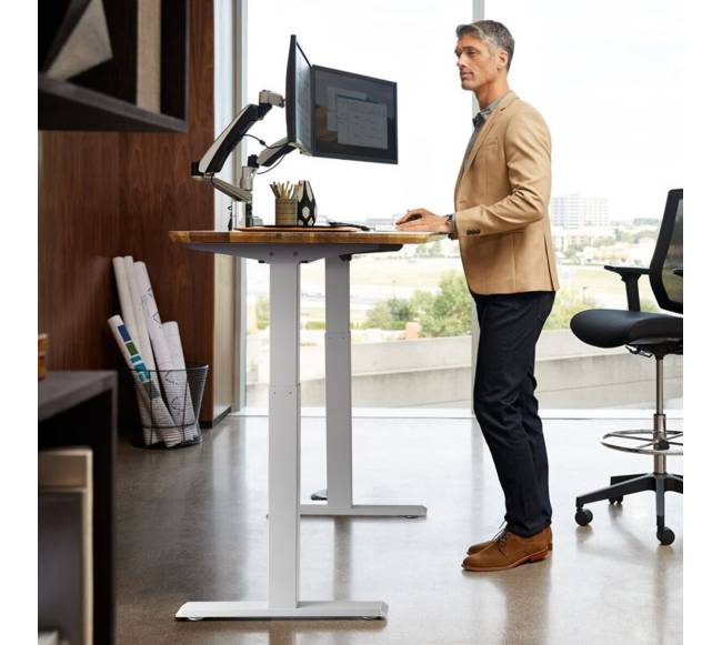 Elektrinis dviejų variklių stalo rėmas7