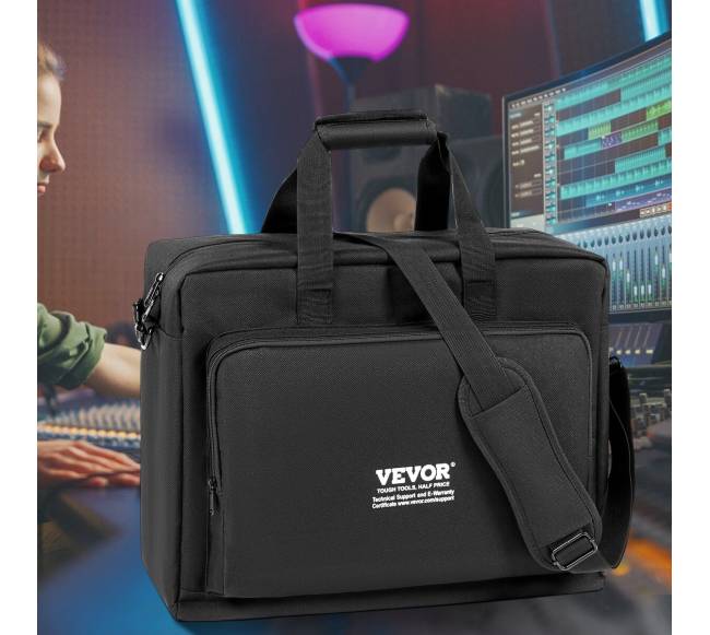 Paminkštinta DJ maišelė su 1200D Oksfordo audiniu7