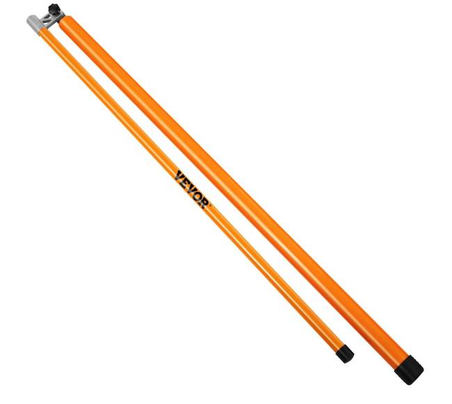 Aukščio matavimo lazda, 6 m stiklo pluošto8