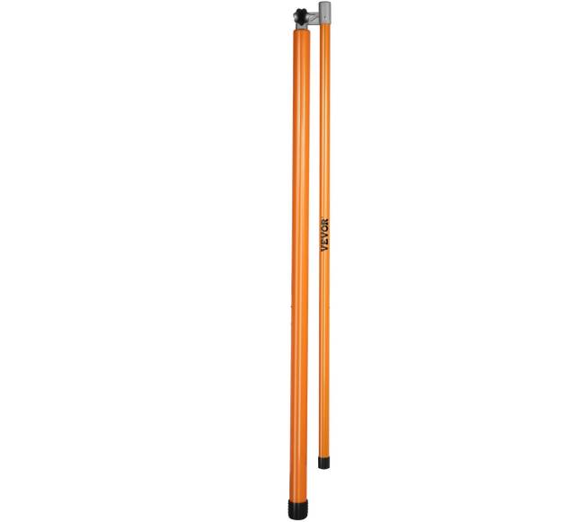 Aukščio matavimo lazda, 6 m stiklo pluošto10