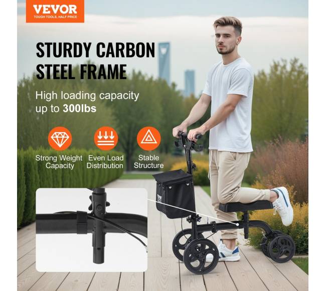 Sulankstomas kelio paspirtukas su reguliuojamu vairu1