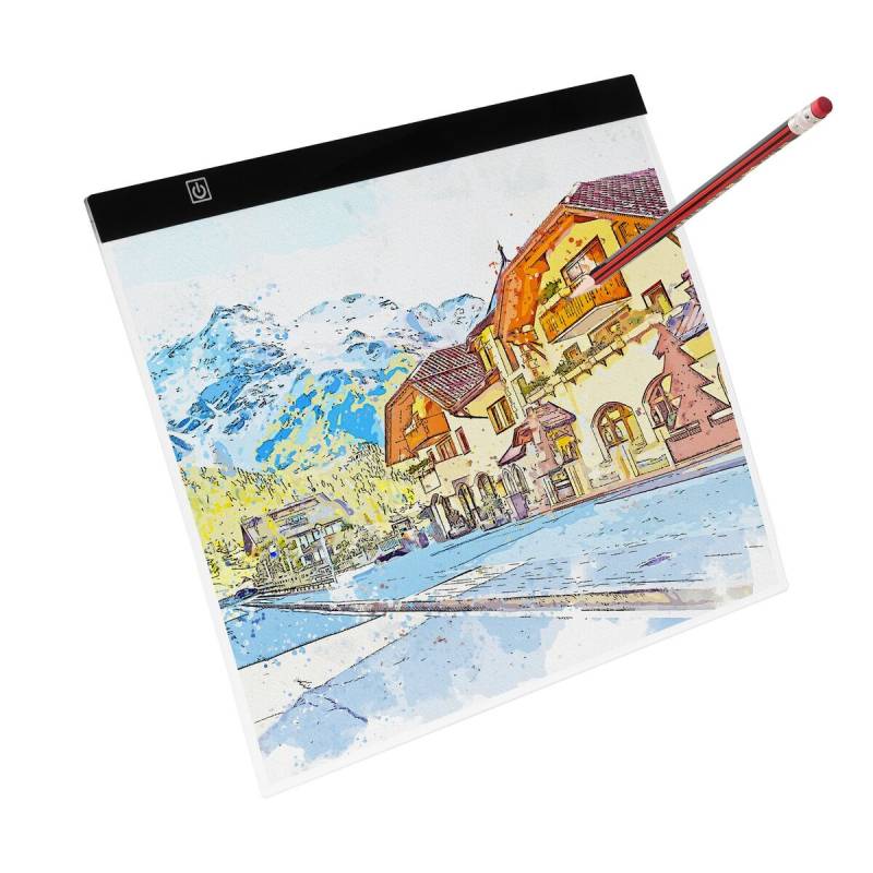 LED šviesos lenta brėžiniams ir deimantų tapybai0