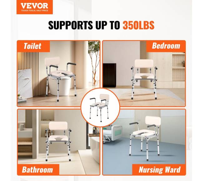 Kėdė su nuleidžiamais porankiais1