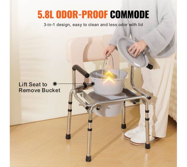 Kėdė su nuleidžiamais porankiais5