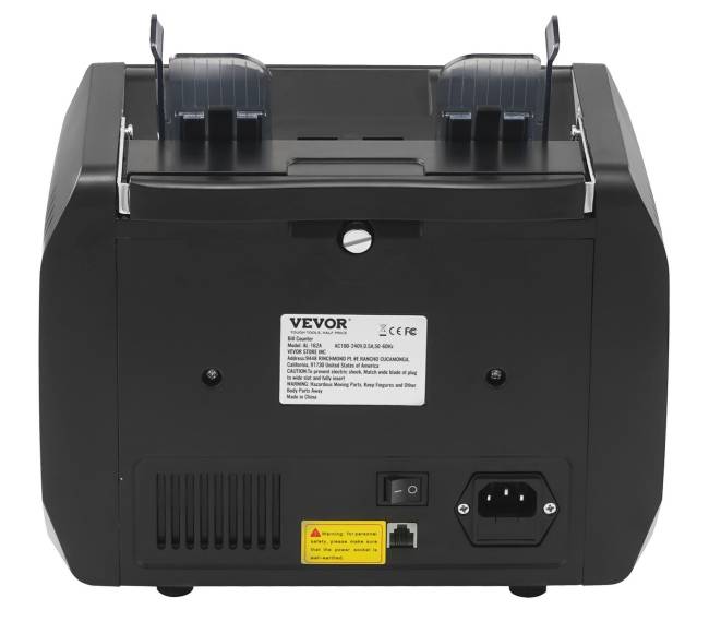 Banknotų skaičiavimo aparatas su padirbinių aptikimu10