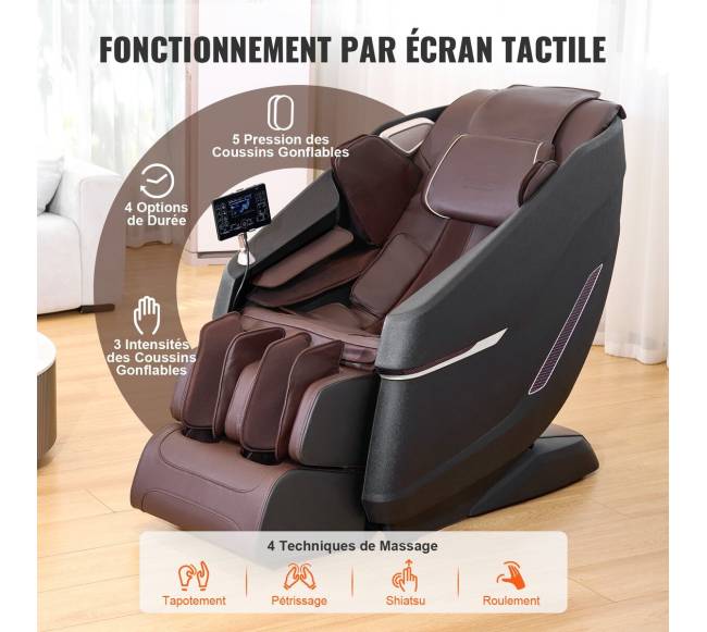 Viso kūno masažo kėdė su SL bėgiu3