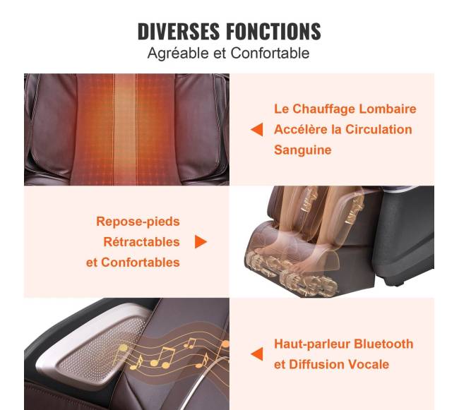 Viso kūno masažo kėdė su SL bėgiu5