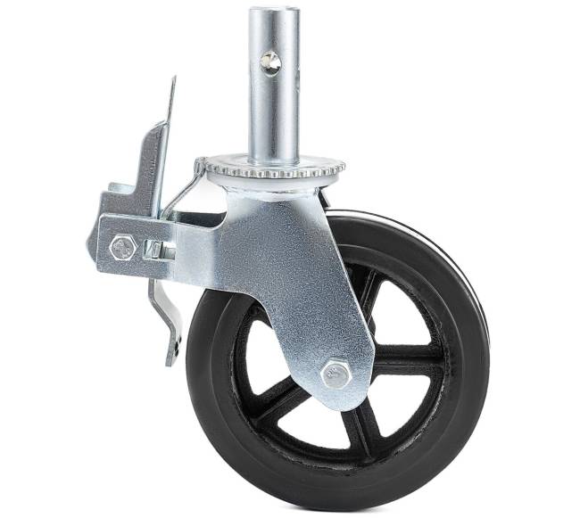 4 dalių 20 cm guminiai sukamieji ratukai8