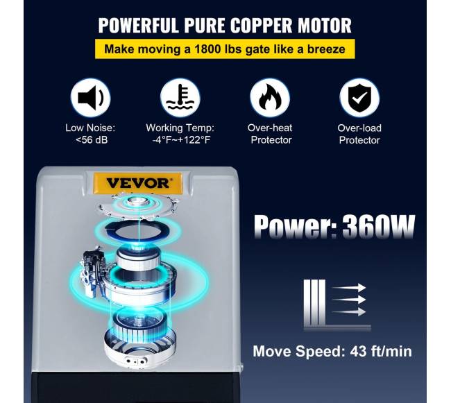 800 kg stumdomų vartų atidarytuvas2