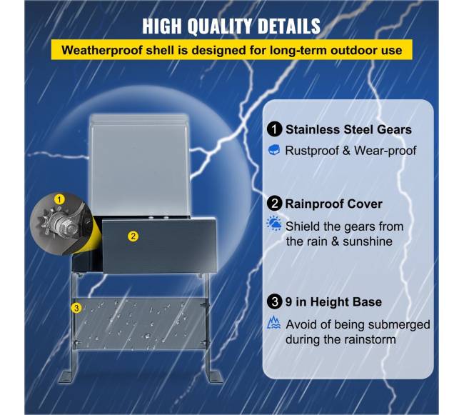 800 kg stumdomų vartų atidarytuvas4