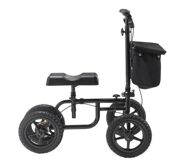 Sulankstomas kelių paspirtukas su reguliuojamu aukščiu0