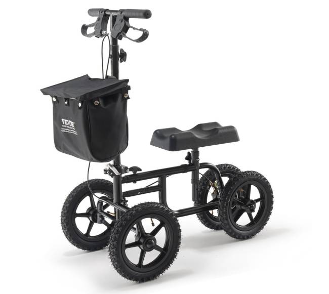 Sulankstomas kelių paspirtukas su reguliuojamu aukščiu8