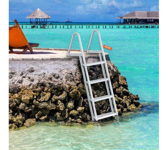 Nuimamos 4 pakopų aliuminio kopėčios7