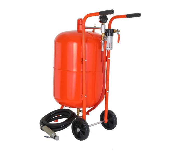 20 galonų smėliasrovė 60–110 PSI su 4 purkštukais0