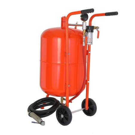 20 galonų smėliasrovė 60–110 PSI su 4 purkštukais0