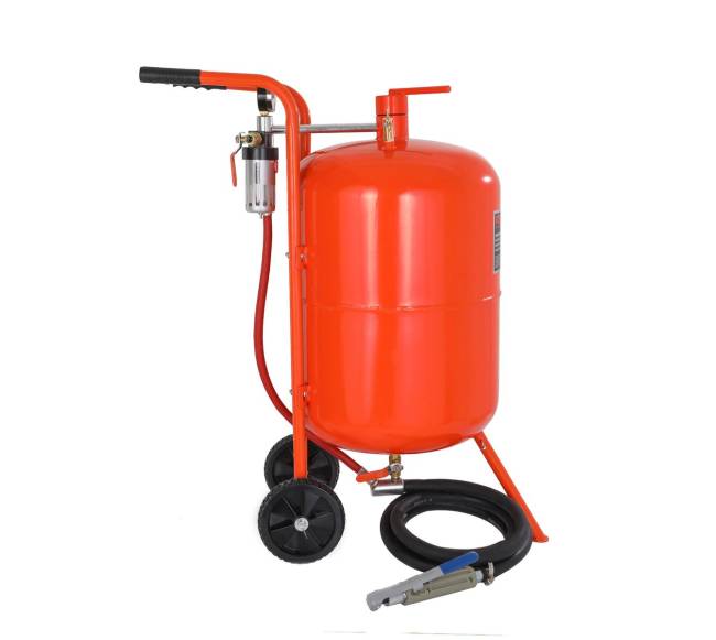 20 galonų smėliasrovė 60–110 PSI su 4 purkštukais8