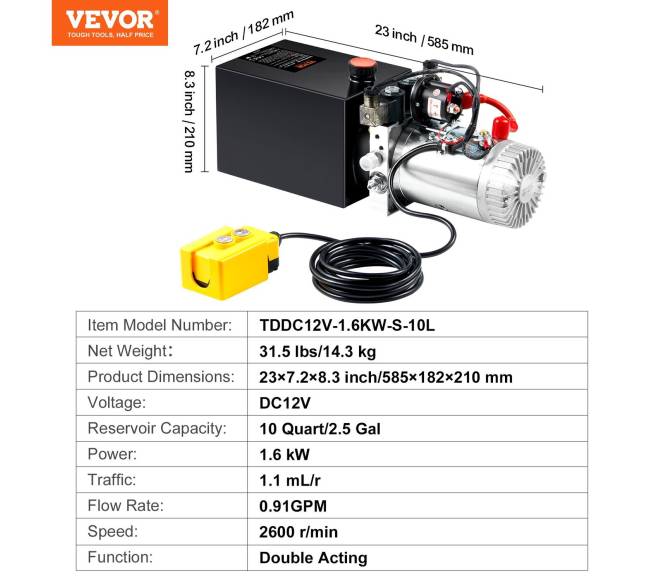 Hidraulinis siurblys su dviguba veikimo funkcija6