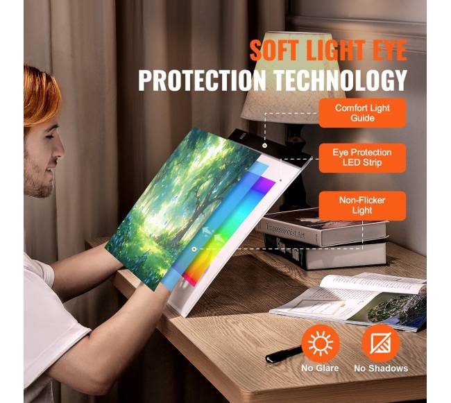 LED šviesos lenta brėžiniams ir deimantų tapybai4