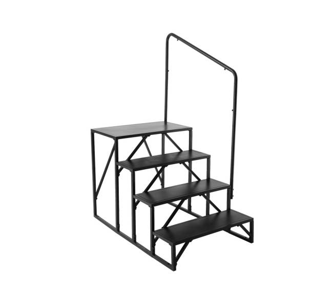 Laiptai kemperiams, 4 pakopų, su turėklais8