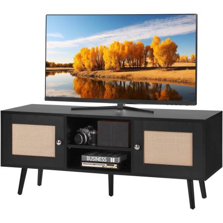 Rataninė TV spintelė 140 cm0