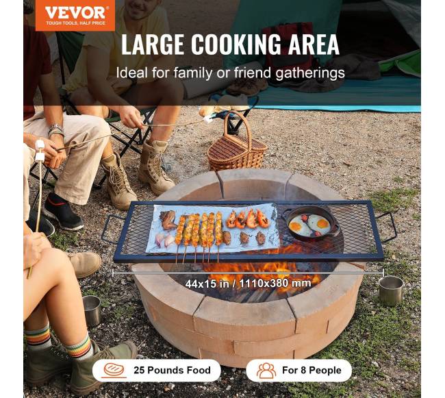 Stačiakampė kepsninės grotelė su rankena1