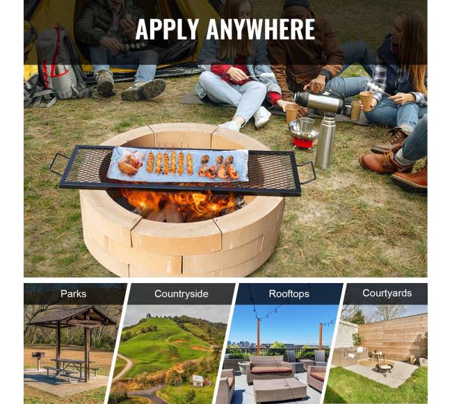 Stačiakampė kepsninės grotelė su rankena5