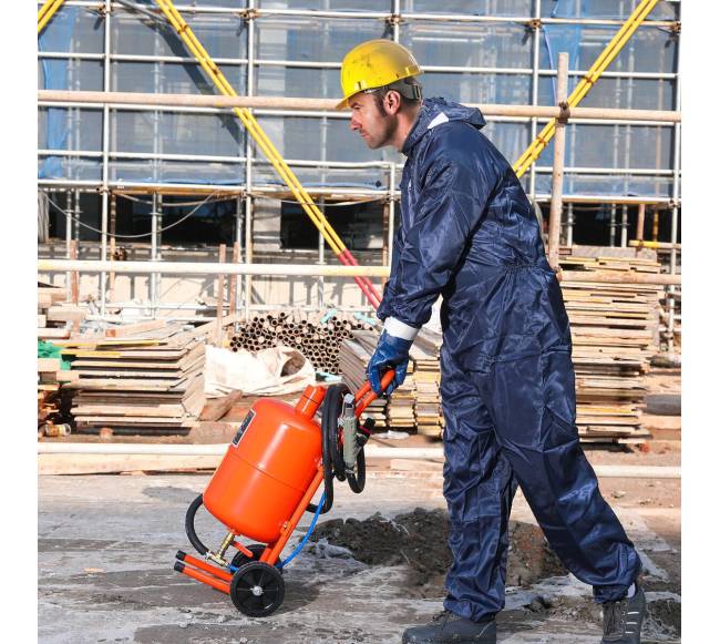 5 galonų smėliasrovė su 4 antgaliais7