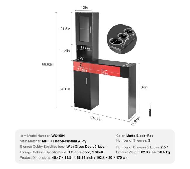Sieninė kirpėjo stotis su spintele6