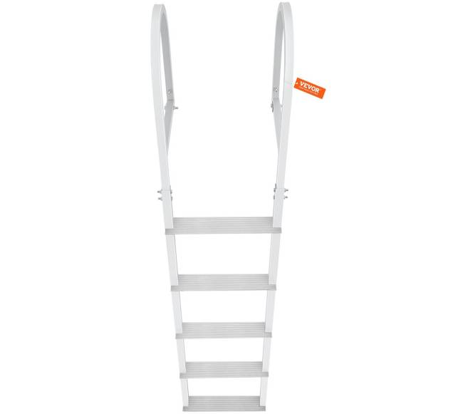 Valčių aliuminio laiptai su 5 pakopomis0