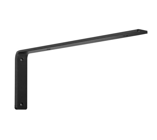 Plieniniai lentynų laikikliai, 4 vnt., juodi9