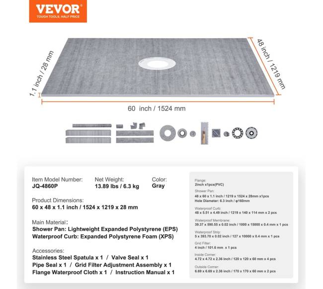 Dušo bortelio rinkinys su centru drenažui6