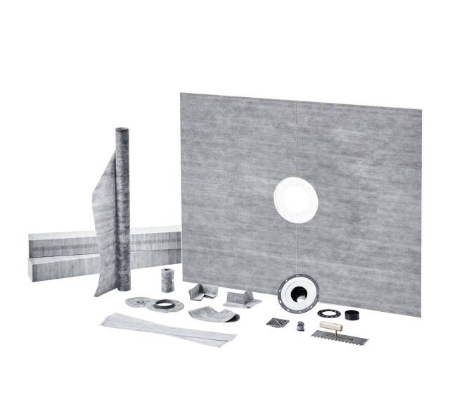 Dušo bortelio rinkinys su centru drenažui9