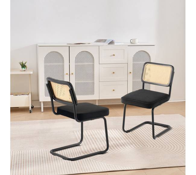 2 rataninės valgomojo kėdės7