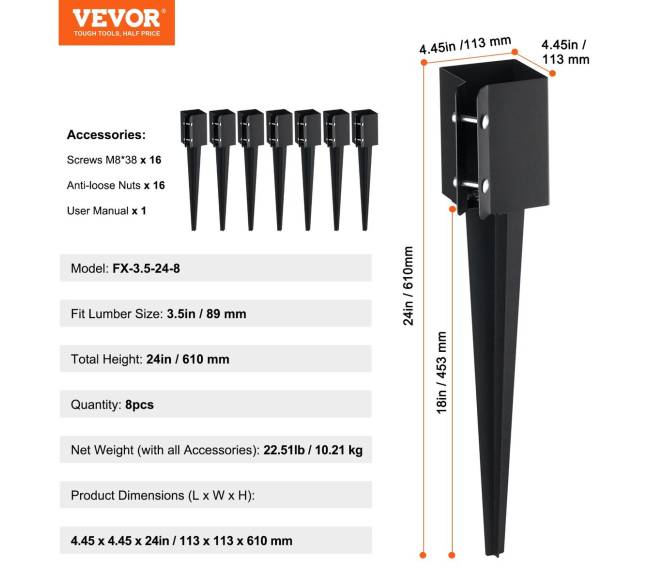 metaliniai žemės inkarų kuoliukai (8 vnt.)6