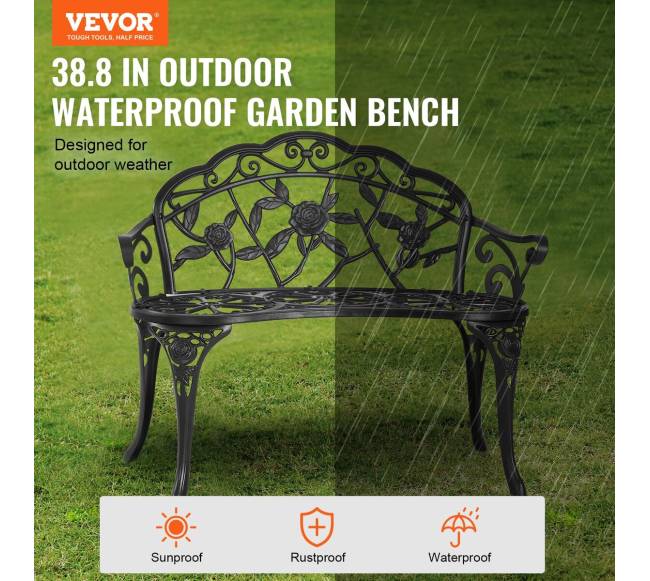 Metalinė lauko suolelis su atlošu1