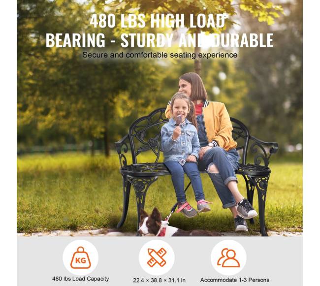 Metalinė lauko suolelis su atlošu2