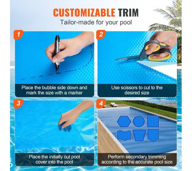 Saulės baseino uždanga 12,19 x 6,10 m5