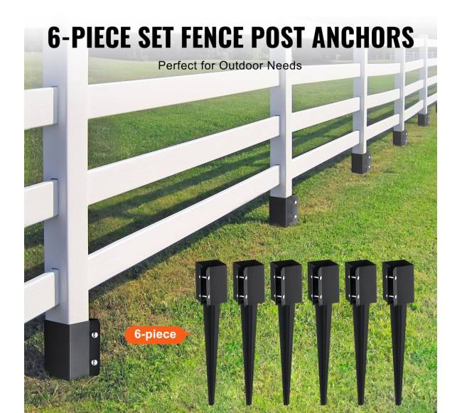 metaliniai poliai tvorai, 6 vnt.4